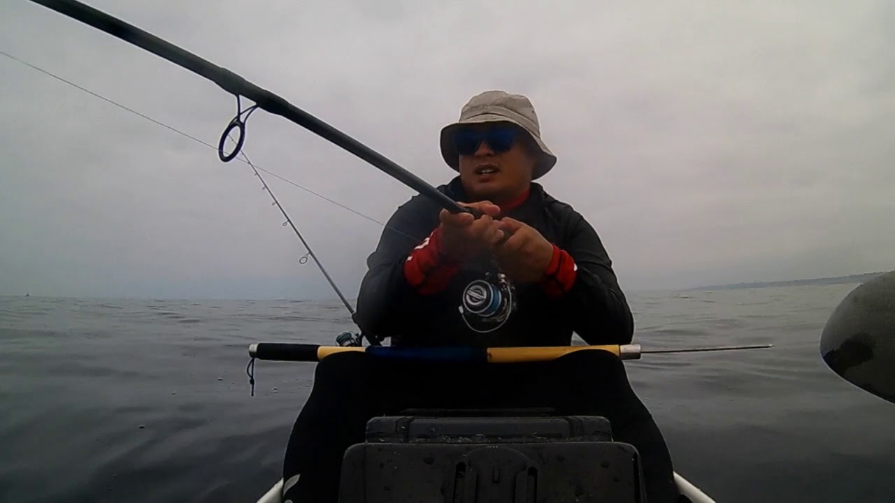 La Jolla Kayak Fishing 1892017 Yellowtail YouTube