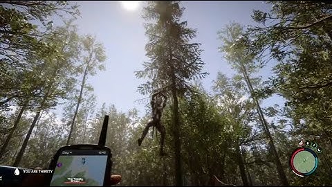 Sons of the Forest pt 3.  The first cave.