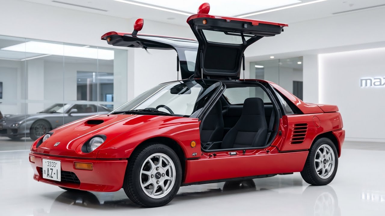 Is the 1993 Mazda AZ-1 really a kei car? A small supercar equipped