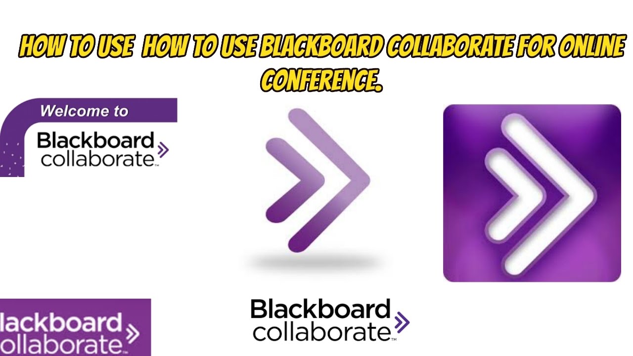 How to use Blackboard Collaborate for Online Conference. YouTube