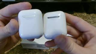 Comparing the airpods