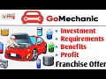 Car workshop  spare parts business  gomechanic franchise details  business in automobile sector