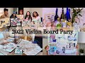 2022 vision board party  manifest your dream life in 2022  chavi allie