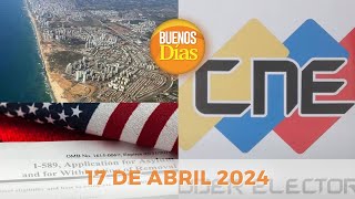 Noticias en la Mañana en Vivo ☀️ Buenos Días Miércoles 17 de Abril de 2024 - Venezuela screenshot 1