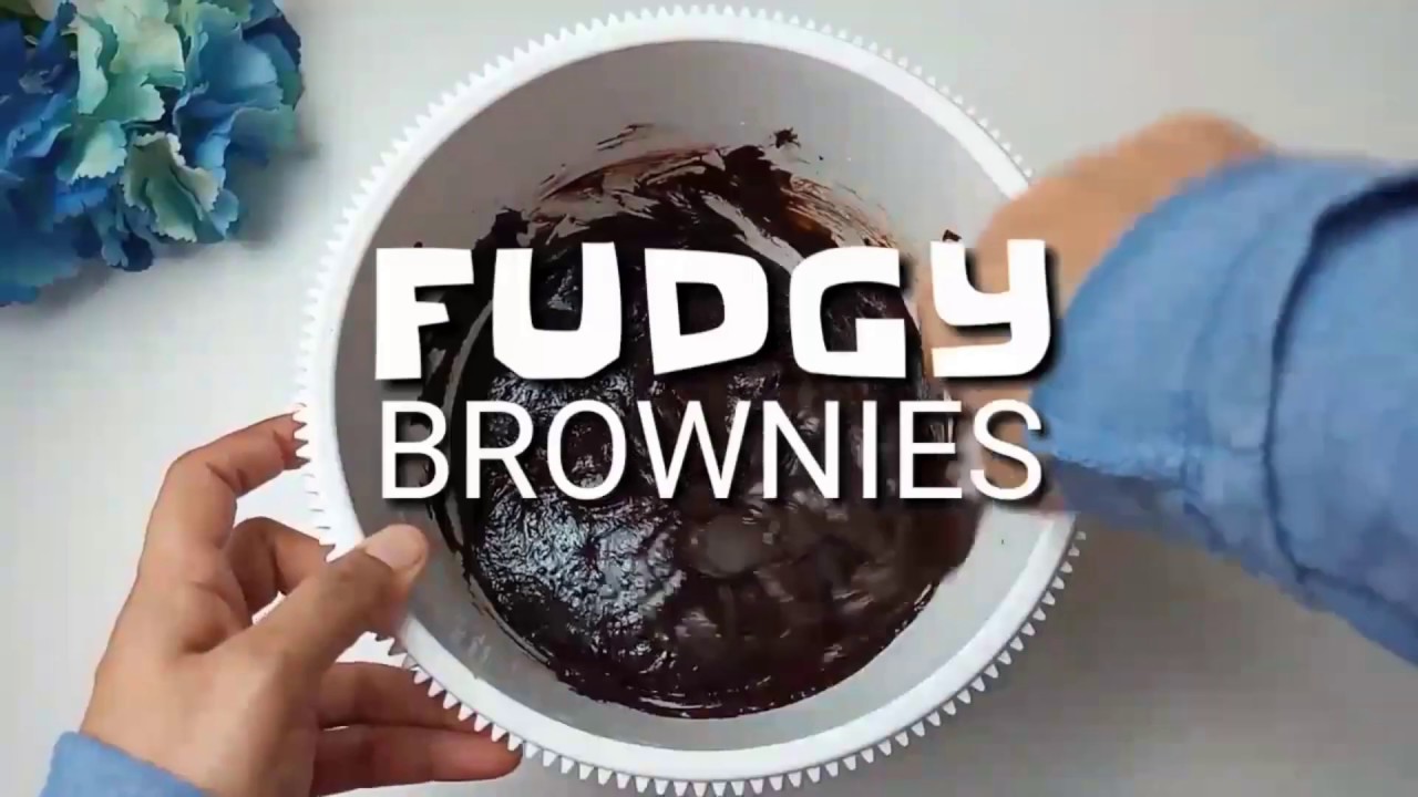 Fudgy Brownies / Brownies Kedut Sukatan Cawan Menggunakan 