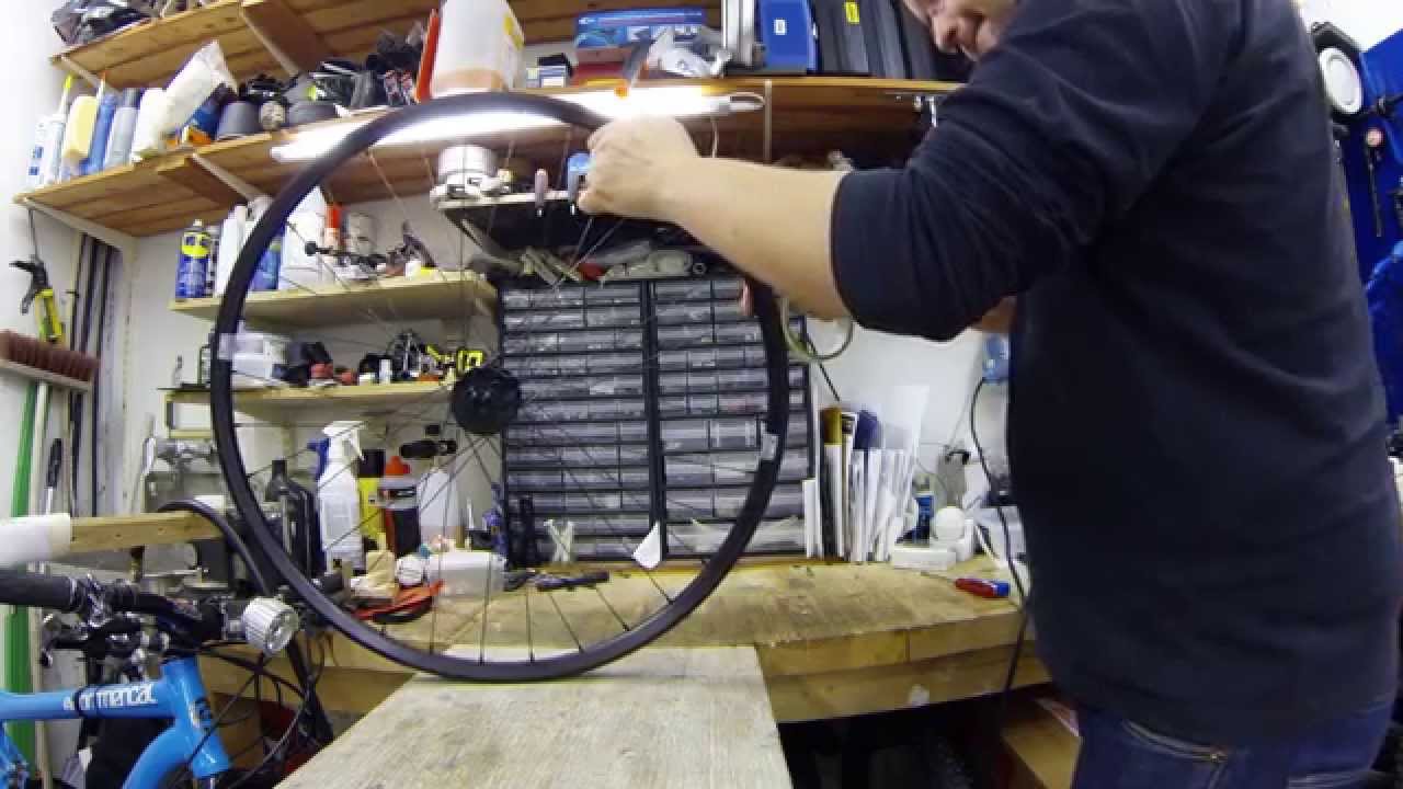 Preparing Ryde Trace Enduro wheel for Tubeless tyre YouTube