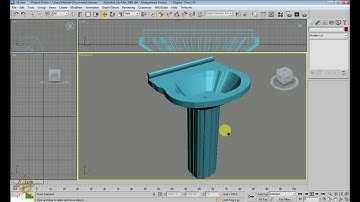 Face wash basin make in 3D Max Tutorial/Beginners part 2