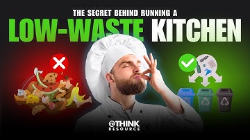 The Secret to Running a Low-Waste Kitchen♻️| Waste Diversion Tips for Restaurants | Rethink Resource