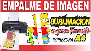 🔴How to SPLICE IMAGES for LARGE FORMAT SUBLIMATION😲 || 🖨️Print A3 on an A4 Printer 🔴How to SPLICE IMAGES for LARGE FORMAT SUBLIMATION😲 || 🖨️Print A3 on an A4 Printer