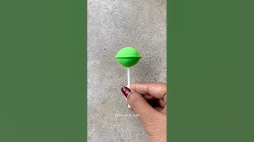 how to make lollipop very easily with clay #diy #craft #creative #art #clay