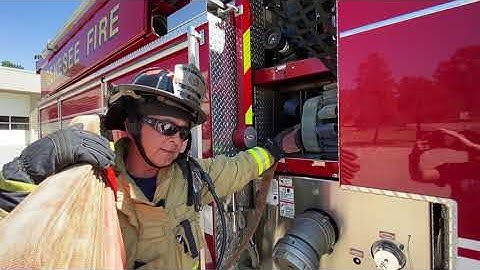 Engine 931 - Deploy the new Cross Lay pre-connects.