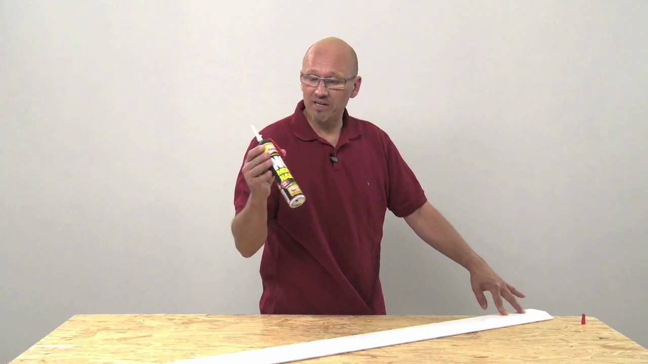 Pattex No More Nails ersätter spik & skruv - stuckatur