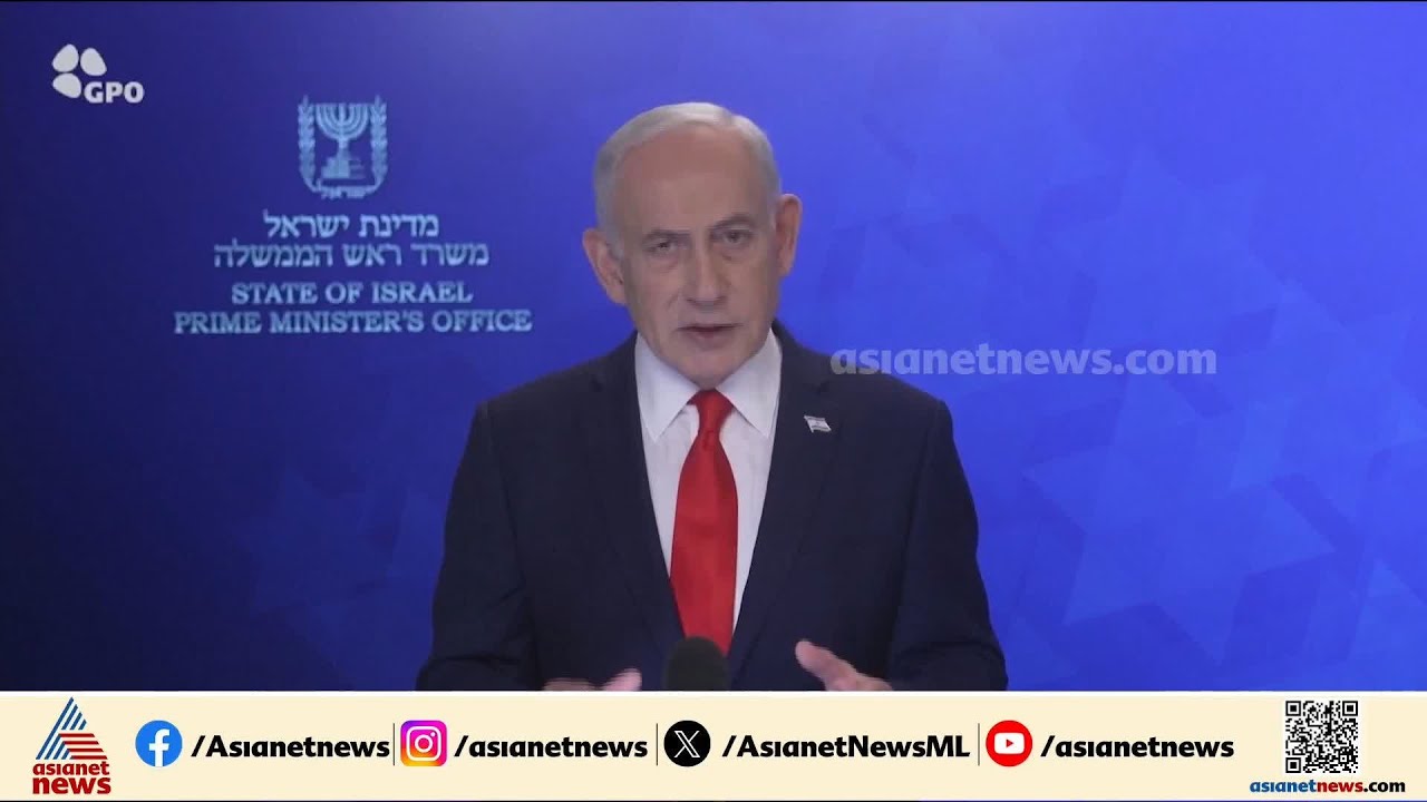 പശ്ചിമേഷ്യൻ  സംഘർഷം; ഖമനെയി ജീവനോടെയില്ലെന്ന് നെതന്യാഹുവിന്റെ വാദം;