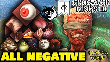 ALL NEGATIVE TRAITS - CRUSADER KINGS 3 *CHALLENGE*