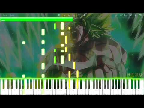 BLIZZARD - DAICHI MIURA - Dragon Ball Super : BROLY MOVIE EPIC THEME (Piano Tutorial)