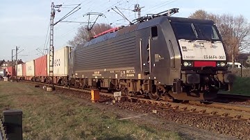 Class189 ? ith Container Train at Venlo NL 11.4.2016