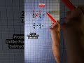 Negative Unlike Fraction Trick 🤯 | Easy Fraction Rules Explained! #maths #fractions #education