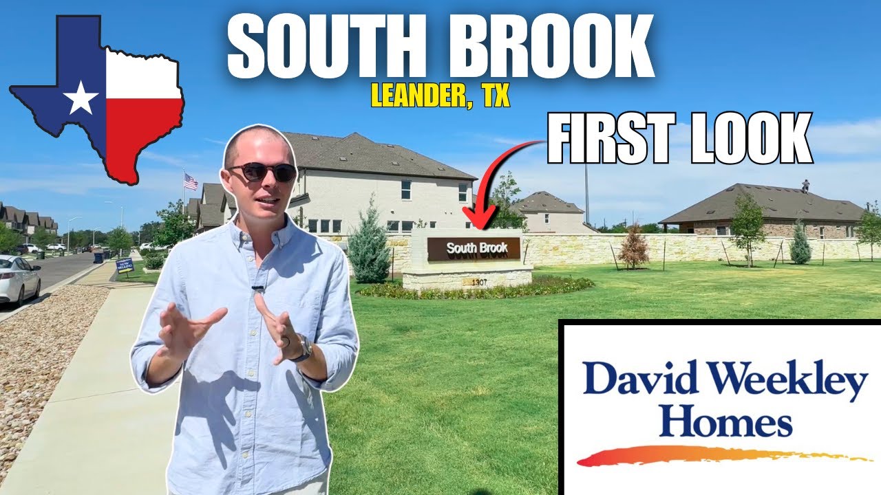 ПЕРВЫЙ ВЗГЛЯД на South Brook от David Weekly Homes | Один из лучших застройщиков, новое строитель...