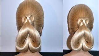 EInfache,Schnelle Frisuren:Schule/Alltag/Arbeit/Abiball/Hochzeit.Easy Hairstyles. Peinados rapidos