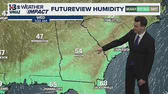 Another front moves in tonight, but it won't bring much rain. (Local Weather Update 10/21/25 5 a.m.)