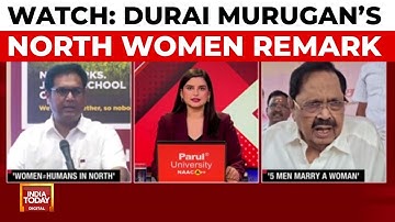 TN Minister Durai Murugan