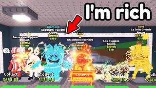 I Traded Using The New Trade Machine To Get Rich In Roblox Steal A Brainrot..