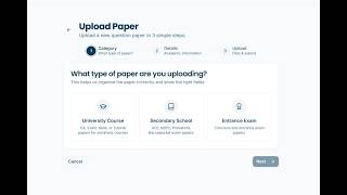 How to upload a question Paper on BrainBoost