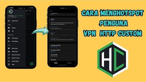 Cara Tethering Hotspot VPN HTTP Custom ke HP / Smartphone Terbaru 2025🔥| http custom hotspot share
