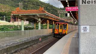 374次 DR3100 柴聯自強號 內獅站北上通過