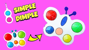 DIY Fidget Toy Simple Dimple | How To Make a Simple Dimple | DIY Simple Dimple