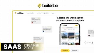 Construction Marketplace | SAAS Explainer Video | Product Demo Video | Zawiya
