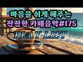 🎶 마음을 쉬게 해주는 잔잔한 카페음악#175 ☕🎧 생각 없이 틀어만 놓으세요🎧 휴식하면서 듣기 좋은음악