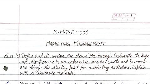 MMPC 06 solved assignment 2022-2023 | MMPC 06 solved assignment in English 2022-2023 | MBA | MMPC 06