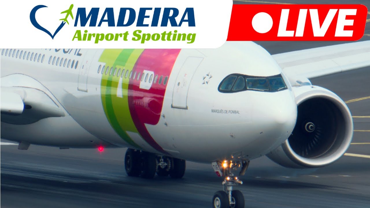 LIVE Action at Madeira Island Airport 09.09.2025