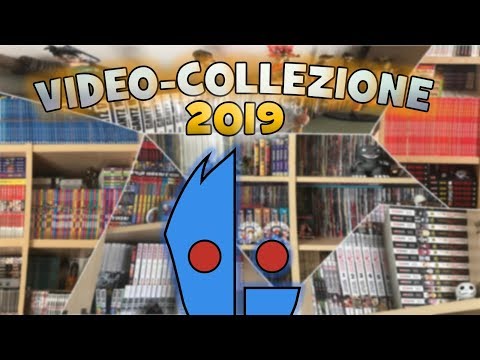 VIDEO COLLEZIONE MANGA/FUMETTI 2019