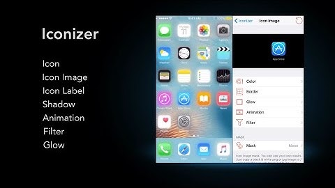 Iconizer: the ultimate Home screen app icon effects.
