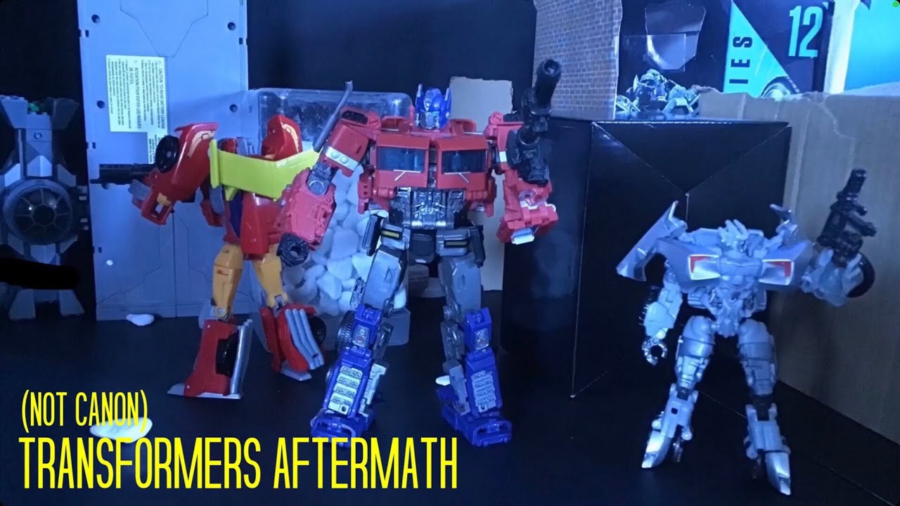 Transformers Aftermath Part 1 The Package Non Canon Transformers Stop Motion Youtube
