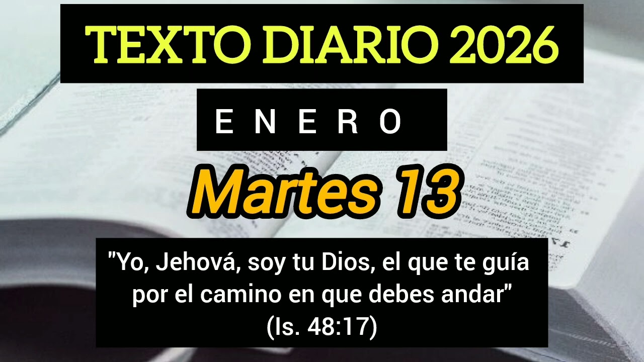 TEXTO DIARIO - TESTIGOS DE JEHOVÁ 