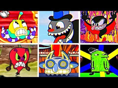 Cuphead - All Secret Hidden Bosses