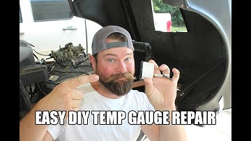 EASY DIY TEMP GAUGE REPAIR