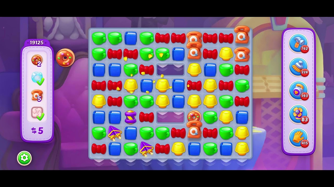 Homescapes Level 19125  -- No cheats