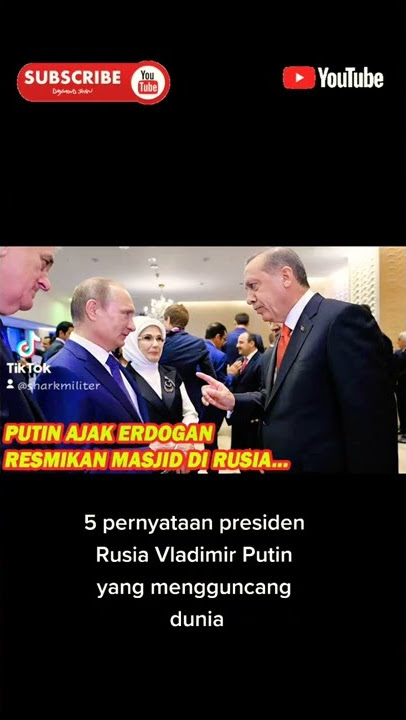 5 pernyataan presiden Rusia Vladimir Putin yang mengguncang dunia
