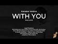 Dean Lewis - With You (Karaoke Version)