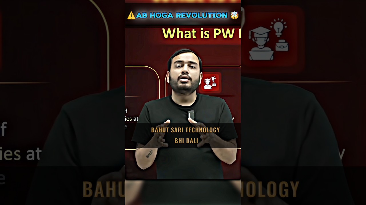 Ab hoga Revolution 🔥 PW OTT 