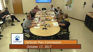 Oshkosh Plan Commission 10/17/17