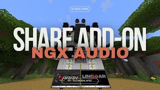 SHARE!!! ADDON SOUND SYSTEM MINECRAFT NGX AUDIO NO REDIT | V1