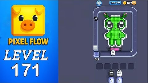 Pixel Flow Level 171 Walkthrough