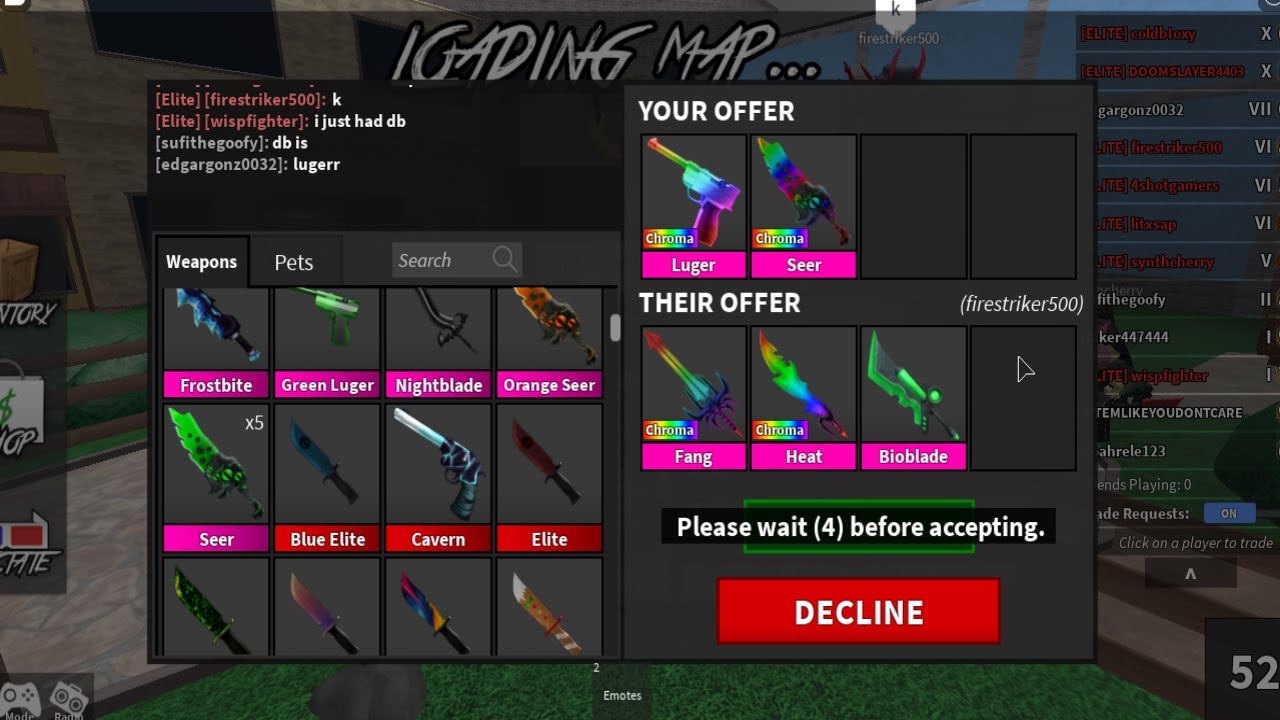 What is the best mm2 trading servers on discord? : r/MurderMystery2