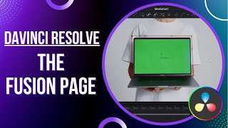 Fusion for Beginners - Planar Tracking and Keying Green Screen // Davinci Resolve