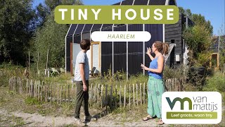 Hester vond haar geluk in een tiny house in Haarlem